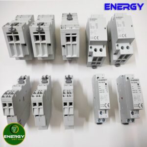 Khởi Động Từ 1 Pha 220V ENERGY 25A_63A Công Tắc Tơ Contactor
