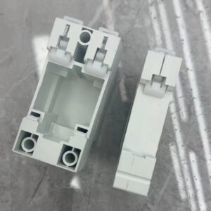 Ổ Cắm Điện 2 Chấu Và 3 Chấu Lắp Thanh Cài Rail Át Tủ Điện Dân Dụng – Công Nghiệp – Ổ Cắm Cài Rail